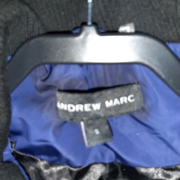 NWT Andrew Marc Navy Boho Quilted Insulated Sz S - Picture 6 of 6